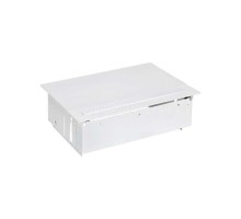 Блок розеточный врезной с крышкой и мет. вводом 4х2P+E бел. Simon 400 45404000-130