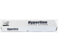 Блок розеток SHE19-8SH-S-2.5IEC горизонт. 8 розеток 10А шнур 2.5 м Hyperline 397035