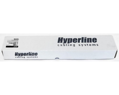 Блок розеток SHE19-8SH-S-2.5IEC горизонт. 8 розеток 10А шнур 2.5 м Hyperline 397035