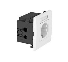 Блок укомплектованный розеточный AR45 марк. 1хModul45 84х84х59мм DE-RW D0GN1B зел. OBO 6119422