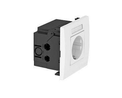 Блок укомплектованный розеточный AR45 марк. 1хModul45 84х84х59мм SDE-RW D0RT1B красн. OBO 6119423
