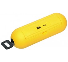 Бокс для защиты кабельного соединения IP44 желт. ИЭК WBX10-44-K05