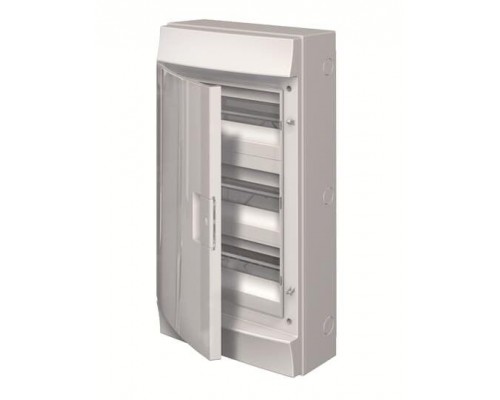 Бокс настенный Mistral65 36М непрозр. дверь с клемм. 3ряда ABB 1SLM006501A1106