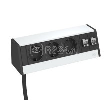 Бокс настольный укомплектованный DB-0B3 D3S2K алюм. серебр. OBO 6116945