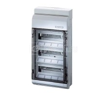 Бокс ОП IP54 для мод. автомат. 36мод. сер. с прозр. дверью KV 3636 HENSEL 6100239