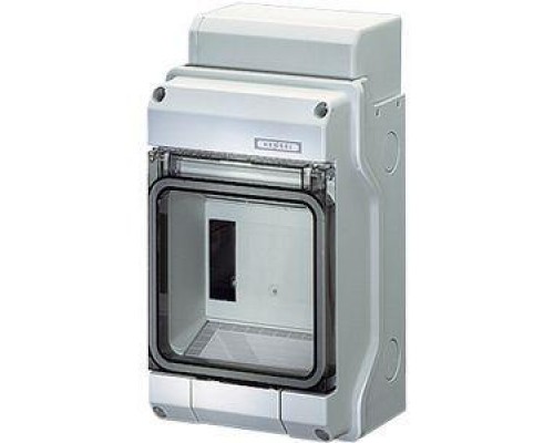 Бокс ОП IP54 для мод. автомат. 4мод. сер. с прозр. дверью KV 1504 HENSEL 61000734