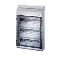 Бокс ОП IP54 для мод. автомат. 54мод. сер. с прозр. дверью KV 3654 HENSEL 6100241