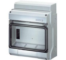 Бокс ОП IP54 для мод. автомат. 9мод. прозр. крыш. KV 1509 HENSEL 61000736