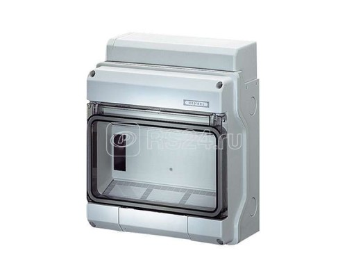 Бокс ОП IP54 для мод. автомат. 9мод. сер. с прозр. дверью KV 1609 HENSEL 61000756