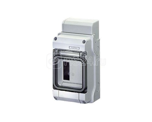 Бокс ОП IP65 для мод. автомат. 3мод. сер. с прозр. дверью KV 8103 HENSEL 6100621