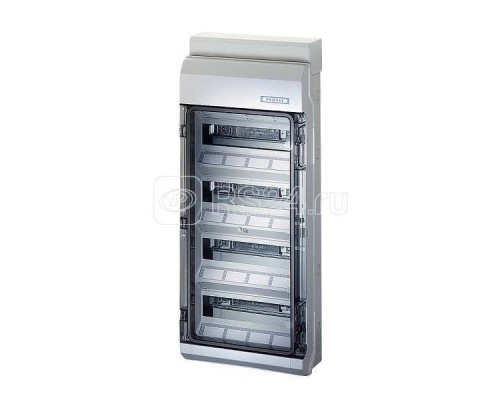 Бокс ОП IP65 для мод. автомат. 48мод. сер. с прозр. дверью KV 8448 HENSEL 6100630