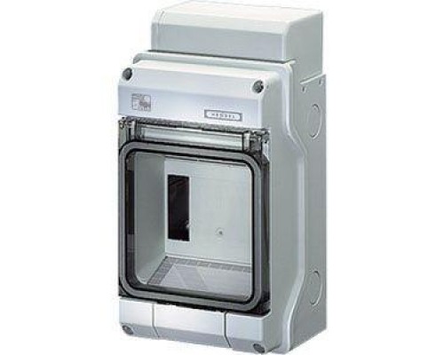Бокс ОП IP65 для мод. автомат. 4.5мод. сер. с прозр. дверью KV PC 9104 HENSEL 61001101