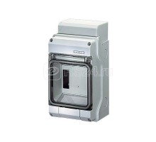 Бокс ОП IP65 для мод. автомат. 4мод. сер. с прозр. дверью KV 8104 HENSEL 6100622