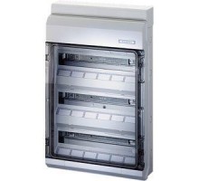 Бокс ОП IP65 для мод. автомат. 54мод. сер. с прозр. дверью KV 9354 HENSEL 6100005