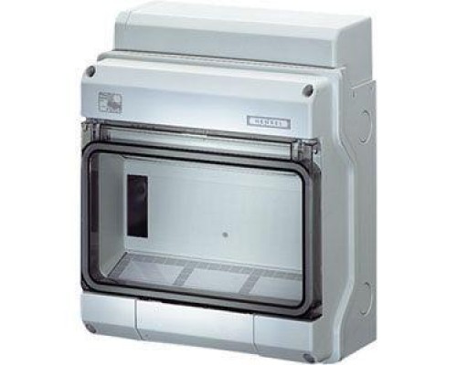 Бокс ОП IP65 для мод. автомат. 9мод. сер. с прозр. дверью KV PC 9109 HENSEL 61001103