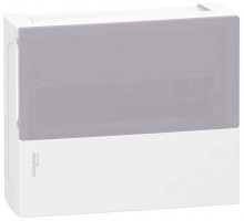 Бокс ОП MINI PRAGMA 1 ряд 12мод. бел. с дым. двер. IP40 SchE MIP12112T