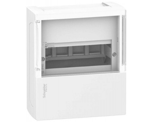 Бокс ОП MINI PRAGMA 1 ряд 4мод. бел. с дым. двер. IP40 SchE 13366/MIP12104S