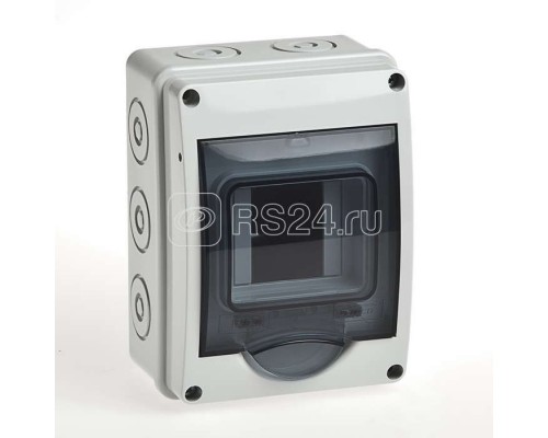 Бокс ОП Тусо 3мод. IP65 с верт. двер. Рувинил 69003