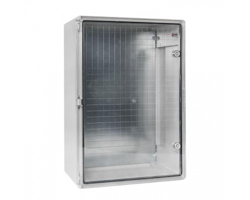 Бокс пластиковый с монтажной платой 800х600х260 IP65 прозр. дверь PROxima EKF PBT65MP010