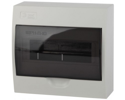 Бокс ЩРН-П-10 мод. навесной пластик IP41 SIMPLE NO-box_simple-plastic_10_surface ЭРА Б0041524