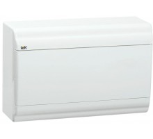 Бокс ЩРН-П-12 мод. навесной пластик IP41 PRIME бел. дверь ИЭК MKP82-N-12-WD-41-10