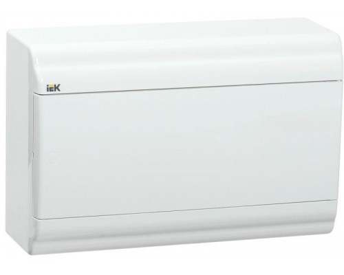 Бокс ЩРН-П-12 мод. навесной пластик IP41 PRIME бел. дверь ИЭК MKP82-N-12-WD-41-10