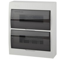 Бокс ЩРН-П-24 мод. навесной пластик IP41 SIMPLE NO-box_simple-plastic_24_surface ЭРА Б0041528