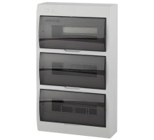 Бокс ЩРН-П-36 мод. навесной пластик IP41 SIMPLE NO-box_simple-plastic_36_surface ЭРА Б0041529