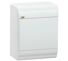Бокс ЩРН-П-4 мод. навесной пластик IP41 PRIME бел. дверь ИЭК MKP82-N-04-WD-41-20
