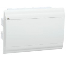 Бокс ЩРВ-П-12 мод. встраив. пластик IP41 PRIME бел. дверь ИЭК MKP82-V-12-WD-41-10