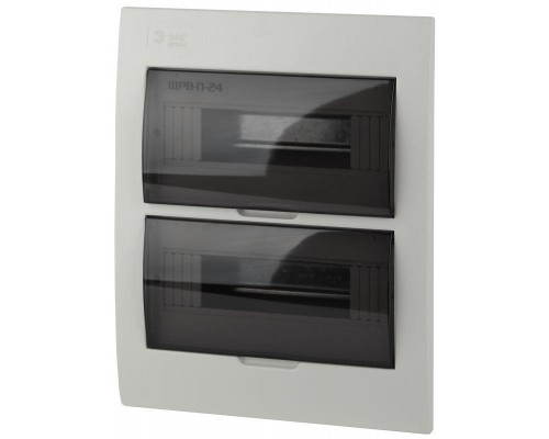 Бокс ЩРВ-П-24 мод. встраив. пластик IP41 SIMPLE NO-box_simple-plastic_24_flush ЭРА Б0041516