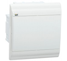 Бокс ЩРВ-П-6 мод. встраив. пластик IP41 PRIME бел. дверь ИЭК MKP82-V-06-WD-41-20