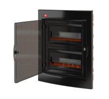 Бокс СП IP41 24м двер. клемм. черн./дым. DKC 82524
