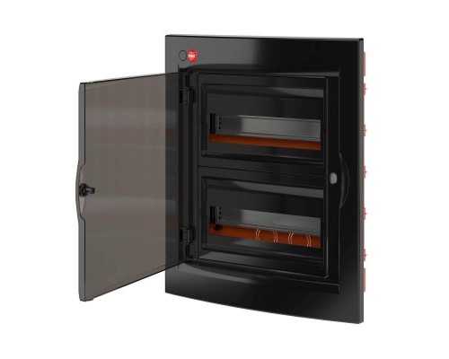 Бокс СП IP41 24м двер. клемм. черн./дым. DKC 82524
