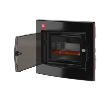 Бокс СП IP41 8м двер. клемм. черн./дым. DKC 82508
