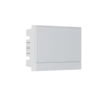 Бокс в нишу Basic E 12М бел. непрозр. дверь (с клемм) ABB 1SZR004002A1104