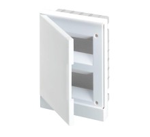Бокс в нишу Basic E 16М бел. непрозр. дверь (с клемм) ABB 1SZR004002A1105