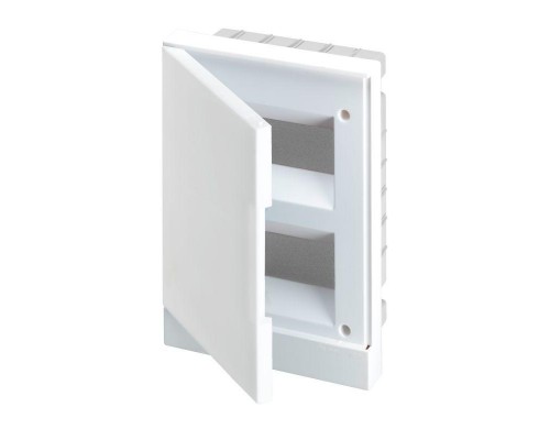 Бокс в нишу Basic E 16М бел. непрозр. дверь (с клемм) ABB 1SZR004002A1105