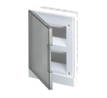 Бокс в нишу Basic E 16М сер. прозр. дверь (с клемм) ABB 1SZR004002A1205