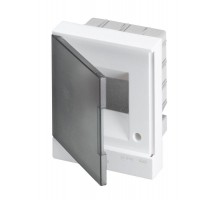 Бокс в нишу Basic E 4М сер. прозр. дверь (с клемм) ABB 1SZR004002A1201
