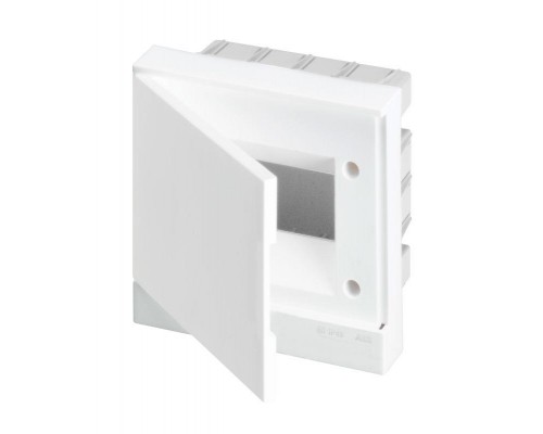 Бокс в нишу Basic E 6М бел. непрозр. дверь (с клемм) ABB 1SZR004002A1102
