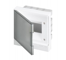 Бокс в нишу Basic E 6М сер. прозр. дверь (с клемм) ABB 1SZR004002A1202