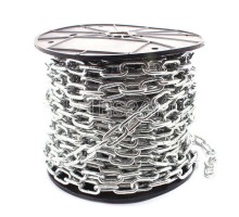 Цепь короткозвенная DIN766 4мм оцинк. (уп.30м) Партнер 16128