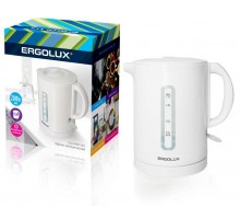 Чайник ELX-KH01-C01 пласт. спираль 1.7л 160-250В 1500-2300Вт бел. Ergolux 13114