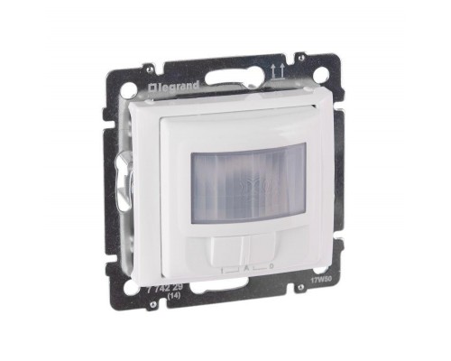 Датчик движ. 130град. 1000Вт Valena с нейтралью ручн. упр. бел. Leg 774229