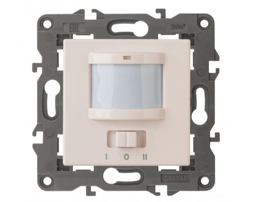 Датчик движения 14-4103-02 2-проводной 180-250В 200Вт Elegance сл. кость ЭРА Б0034353