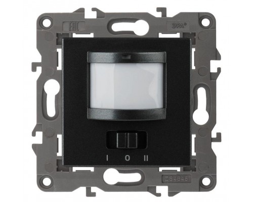 Датчик движения 14-4103-05 2-проводной 180-250В 200Вт Elegance антрацит ЭРА Б0034356