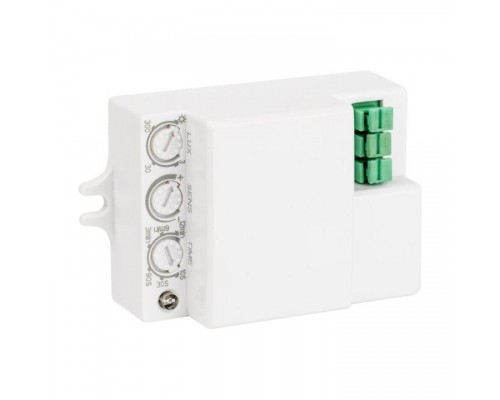 Датчик движения микроволновый MW-706 1200Вт 360град. до 8м IP20 бел. EKF dd-mw-706