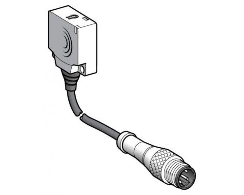Датчик индуктивный формата E SN=10мм НО SchE XS7E1A1CAL08M12