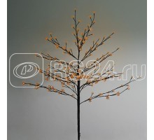 Дерево светодиодное Комнатная сакура тепл. бел. 120см корич. ствол 80LED 8Вт 24В IP44 (с трансф.) NEON-NIGHT 531-247